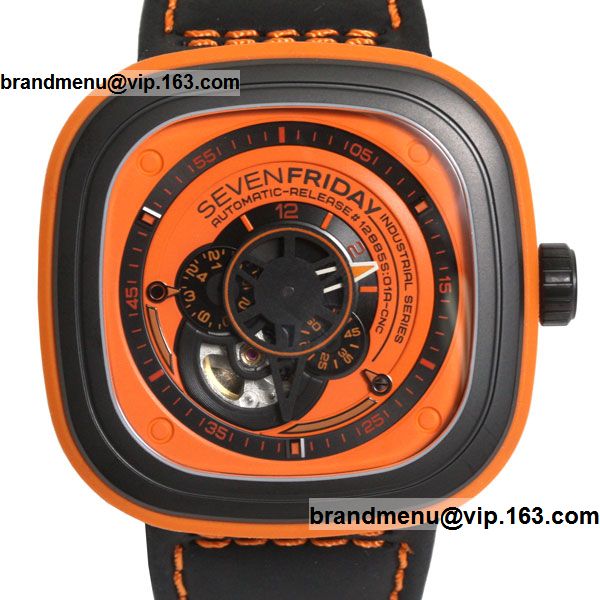 SEVENFRIDAY ZutCf[ P1-03 Orange C_XgAGbZX IW@IWPg @vxg YRs[
